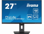 iiyama ProLite/XUB2793HSU-B6/27"/IPS/FHD/100Hz/1ms/Black/3R