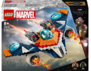  LEGO 76278 Marvel Super Heroes Rockets Spaceship vs. Ronan, stavebnice