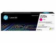 HP 220X Original Magenta LaserJet Toner Cartridge (5,500 pages)