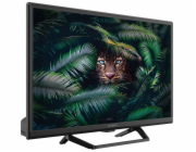 STRONG LED TV 24"/ SRT24HE4023C/ HD Ready/ 1366x768/ DVB-T2/C/S2/ H.265/HEVC/ 2x HDMI/ USB/ 12V/ centrální stojan/ E