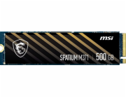 MSI SPATIUM M371 NVME M.2 SSD disk 500 GB PCI Express 3.0