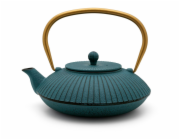 Bredemeijer Teapot Linhai 1,1l Cast Iron petrol gold 153031