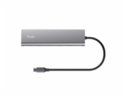 TRUST Rozbočovač Halyx Aluminium 5 Port USB 3.2 Gen1 Hub