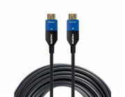 PREMIUMCORD Ultra High Speed HDMI 2.1 optický kabel 8K@60Hz 4K@120Hz 10m zlacený