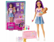 Panenka Barbie Mattel Sada pro chůvu Barbie pro panenku a miminko HJY34 (FHY97)