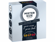 Mister Size Mister Size Kondomy Kondomy Fit Velikost 53 mm 57 mm 60 mm 3ks. | DOPRAVA ZDARMA OD 250 PLN