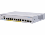 Přepínač Cisco CBS250-8FP-E-2G-EU