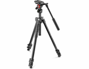 Manfrotto 290 light Kit stativ s fluidní videohlavou (MK290LTA3-V)