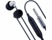 3mk sluchátka - Wired Earphones Jack 3,5 mm, černá