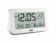 Braun BC 13 W DCF Digital Weather Station white