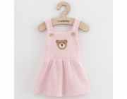 Kojenecká laclová sukýnka New Baby Luxury clothing Laura růžová Vel.80 (9-12m)