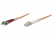 Intellinet Network Solutions Fiber Old Patchcord, LC-ST Duplex 1M 50/125 OM2 Wielomoda (470360)