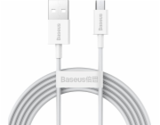 Kabel USB Baseus kabel USB pro Micro Baseus Superior Series, 2A, 2M (bílá)