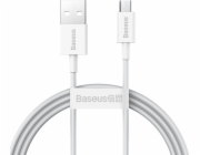 Kabel USB Baseus kabel USB pro Micro Baseus Superior Series, 2A, 1M (bílá)