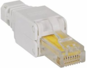 Manhattan Modulární zástrčka RJ45, UTP, CAT 6, šedá (790482)