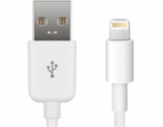 MicroConnect USB-A USB kabel – 1 m bílý (LIGHTNING1)