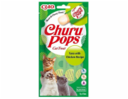 Lahodné pro kočky Churu Cat Pops Tuna Chicken 0,06 kg, 4 ks.