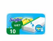 Swiffer Wet Citrus Fresh Náhradní vlhčené ubrousky na podlahu, 10 ks