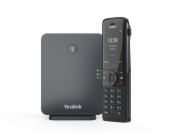 Yealink W78P, IP DECT báze+ručka, PoE, 2,4" bar.disp., až 10 ruček