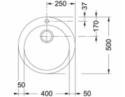 PODLOŽKA SIRIUS SINGLE 114.0463.694 CARB