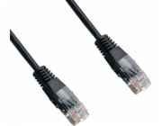 DATACOM Patch cord UTP CAT5E 3m černý