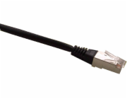 Patch cord FTP cat5e 1,5M černý