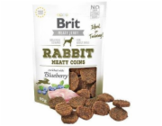 Brit Jerky Rabbit Meaty Coins lahodné 80g