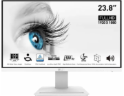 MSI monitor PRO MP243XW, 23,8" IPS/1920 x 1080 FHD/100Hz/1ms/DP/HDMI/bílá