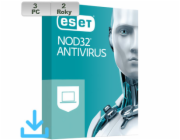 ESET NOD32 Antivirus 20XX 3PC na 2r El.lic