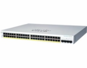 Cisco switch CBS220-48P-4X-EU (48xGbE,4xSFP+,48xPoE+,382W) - REFRESH