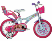 Dětské kolo Dino Bikes Barbie růžové 16"