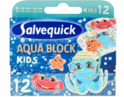 Náplasti Salvequick Aqua Block Kids 1 balení - 12 ks