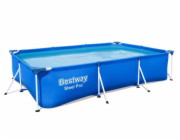 Rámový bazén Bestway Steel Pro 56411, modrý, 3300 l