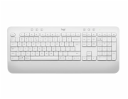 Logitech K650/Bezdrátová USB + Bluetooth/CZ-SK layout/Šedá