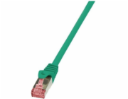 LogiLink Patchcord CAT.6 S/FTP 1,50 m, zelený (CQ2045S)