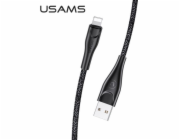 Usams USB-A – Lightning kabel 1 m černý (63788-uniw)