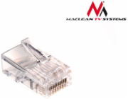 Maclean RJ45 zástrčka 8P8C 5e drát (MCTV-662) 100 ks