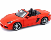 Bburago Porsche 718 Boxster Orange 1:24