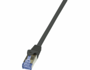 LogiLink CAT7 S/FTP Patch kabel Primeline PIMF černý 20m (CQ4113S)