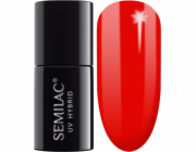 Semilac Semilac Hybridní lak 317 Neon Red 7ml univerzální