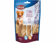 Trixie PREMIO Corn Dogs pochoutka (kachní a syrová kůže), 100g