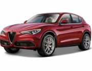 Bburago Alfa Romeo Stelvio Red 1:24