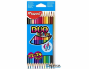 Pastelky Maped Colorpeps Duo 12=24 barev (165609)