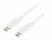 LogiLink USB-C - USB-C kabel USB 1 m Bílý (CU0131)