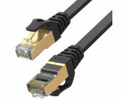 Unitek RJ45, kat. 7, SSTP, 2m, černá (C1897BK-2M)