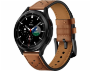 Pásek Tech-Protect pro SAMSUNG GALAXY WATCH 4 40 / 42 / 44 / 46 MM HNĚDÝ