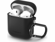 Ochranné pouzdro Spigen Silicone Fit pro AirPods 1/2 černé