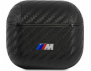 Ochranné pouzdro BMW Pu Carbon M Collection pro AirPods 3, černé