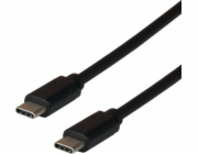 EFB USB kabel USB-C – USB-C 2 m černý (EBUSBC-USB20CK.2)