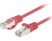 Lanberg PATCHCORD CAT.6 FTP 0,5M RED FLUKE PASSED LANBERG 10-BACK